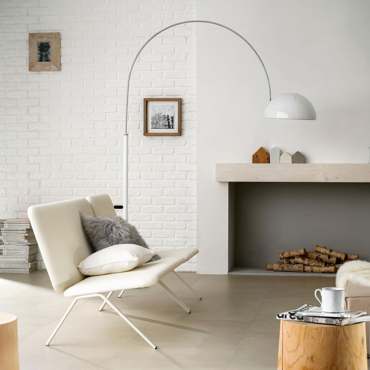 Intérieur avec pavé en blocs beiges 60x120 (Boîte 1.44m2) 2