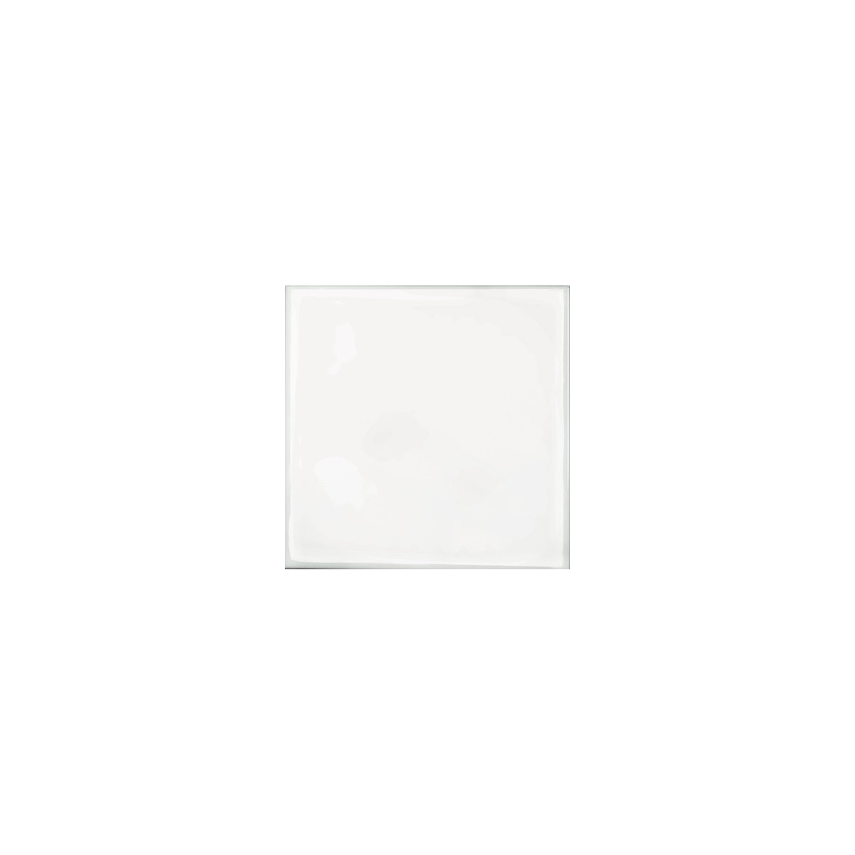 Glänzendes Weiß 20x20 (Schachtel 1 m2) - Mainzu