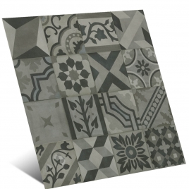 D_Segni Blend Carbone Decoro Mix Antideslizante 20x20 (Caja 0.96m2)