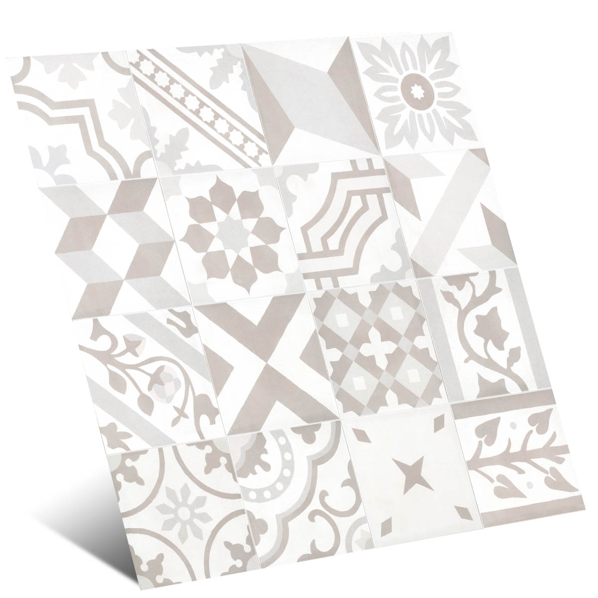 D_Segni Blend Osso Decoro Mix Antideslizante 20x20 (Caja 0.96m2)