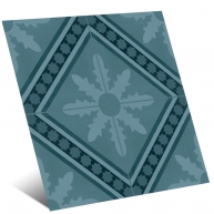 D_Segni Blend Azzurro Tappeto 1 Non-slip 20x20 (Box 0.96m2)