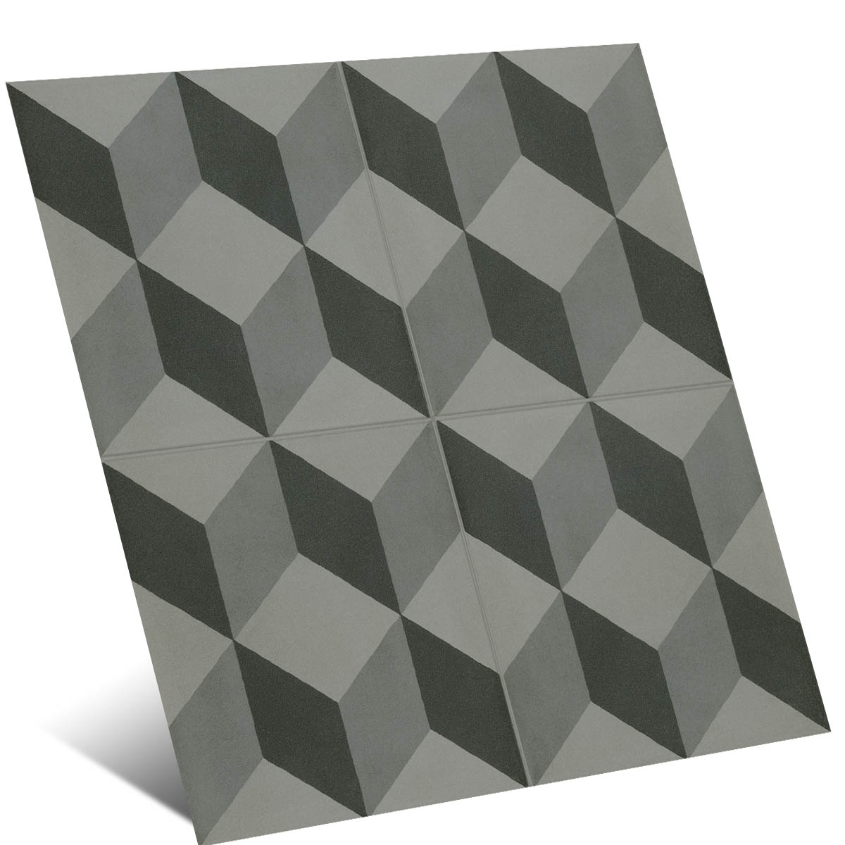 D_Segni Blend Carbone Tappeto 10 Antidérapant 20x20 (Boîte 0.96m2)