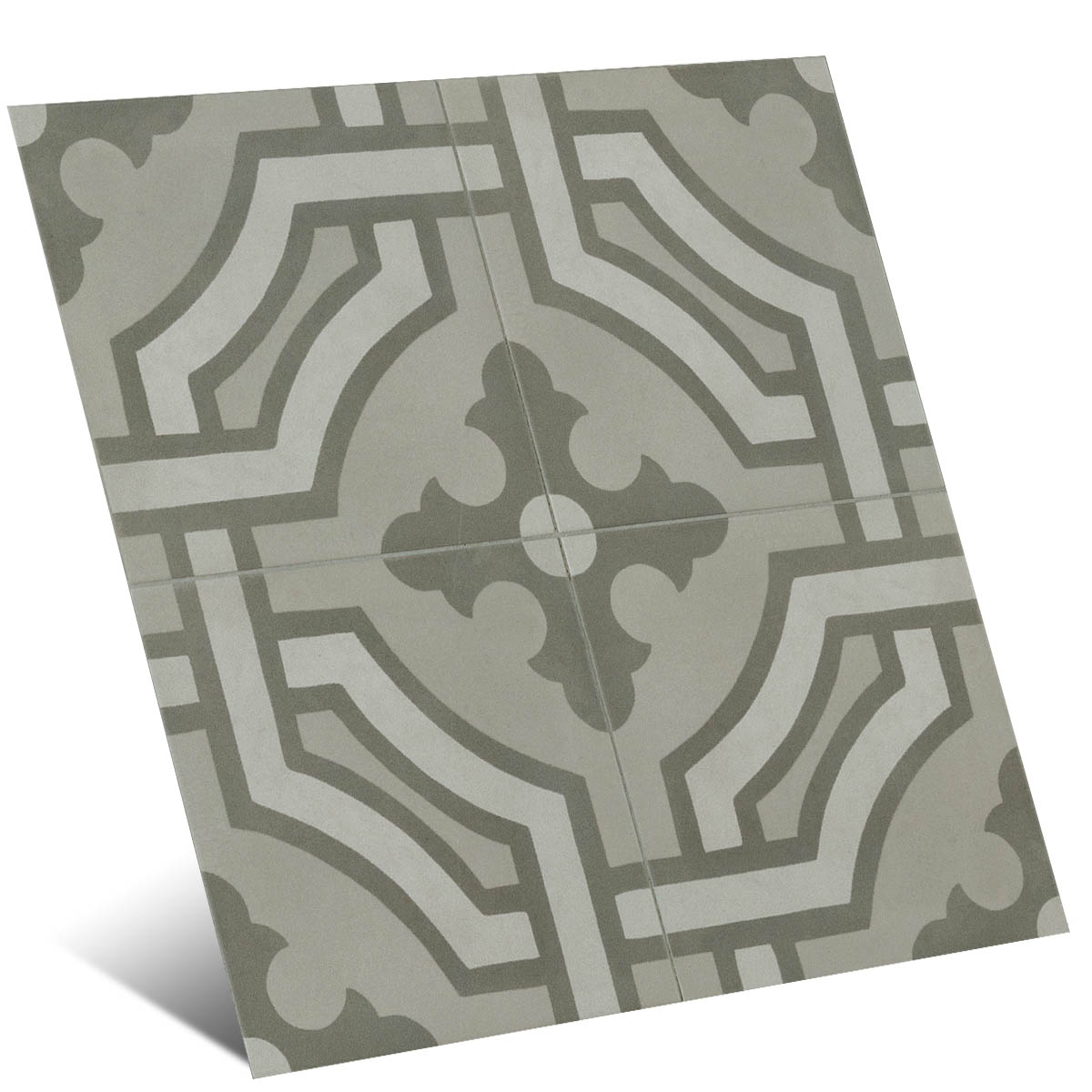 D_Segni Blend Grigio Tappeto 7 Antidérapant 20x20 (Boîte 0.96m2)