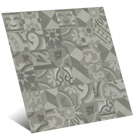 D_Segni Blend Grigio Decoro Mix Antidérapant 10x10 (Boîte 0,68 m2)