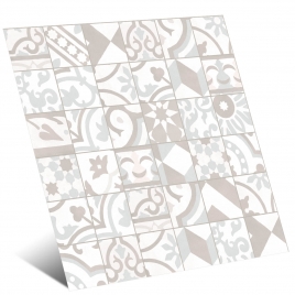 D_Segni Blend Osso Decoro Mix Antideslizante 10x10 (Caja 0.68m2)