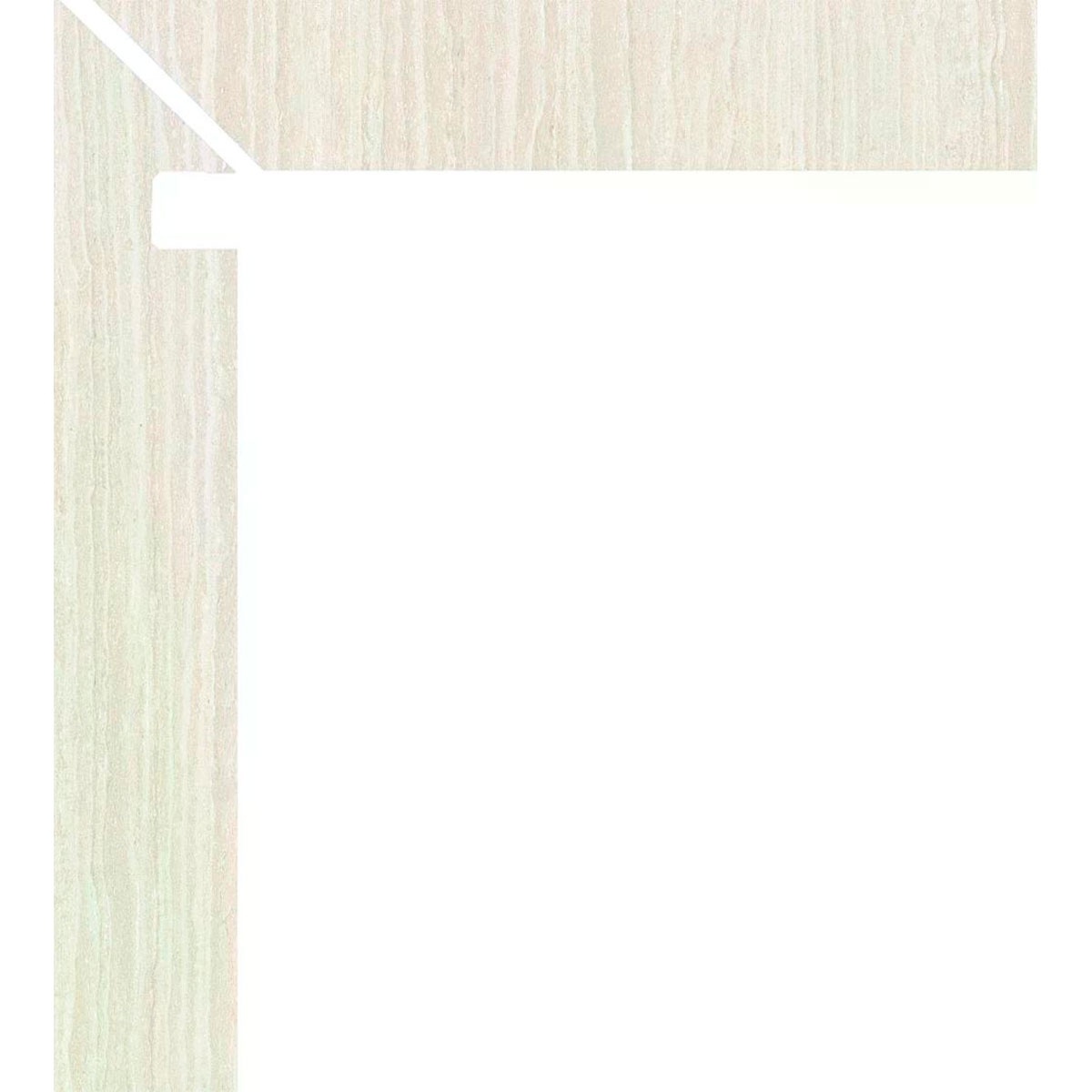 Zanquin Gauche Tivoli 1829 Blanc 7.5x50 (Boîte 8 pièces)