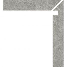 Zanquin Derecho Ródano 5066 Ceniza 7.8x50 (Caja 8 piezas)