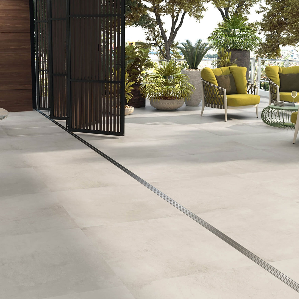 Exterior with Seattle 1901 Nacar Non-slip pavement 100x100