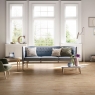 Sala con Pavimento Treverkever Sand 20x120 (Caja 0,96m2)