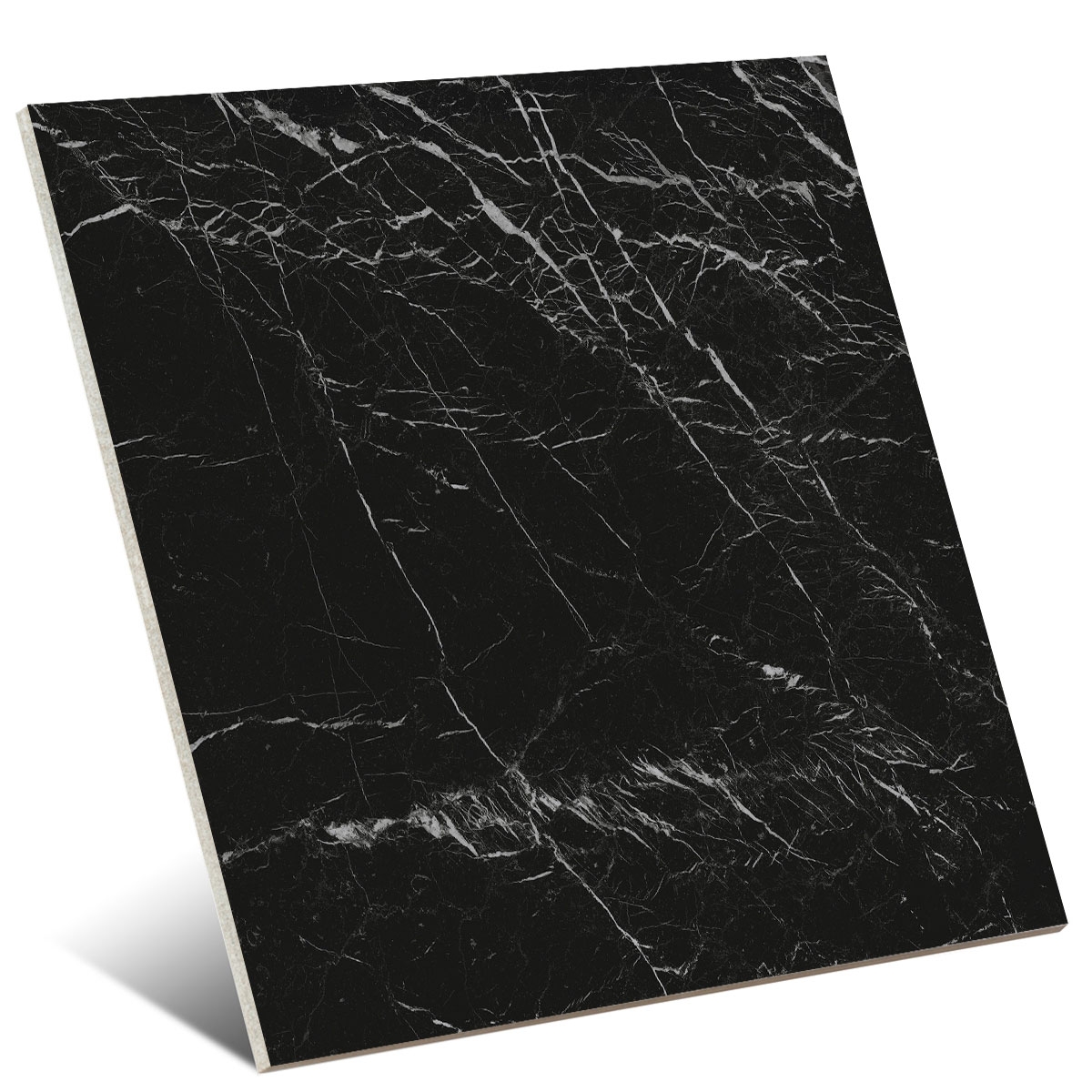 Grande Marble Look eleganter Schwarzer Lux 120x120 (Kasten 2,88 m²)