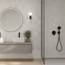 Salle de bain avec bardage Trames Bone 60x120