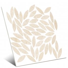 Kalkstein-Elfenbein-Nebelmosaik 34,2x38 (Kasten 0,52m²)