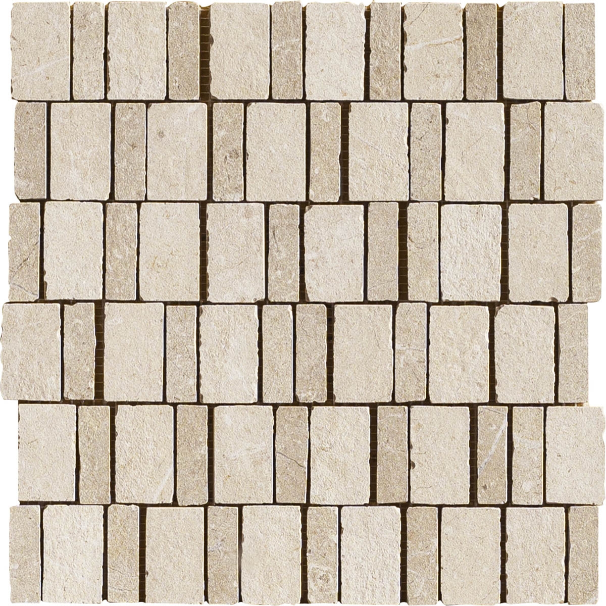 Mosaico Limestone Sand Mix 30.5x30 (Caja 0.37m2)