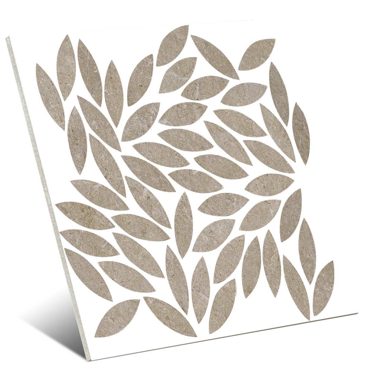 Limestone Taupe Foglie Mosaik 34,2x38 (Box 0,52m²)