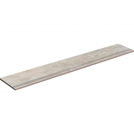 Peldaño Romado Huella Rapolano 1967 Grey Antideslizante 33x100 (Caja 3 piezas)