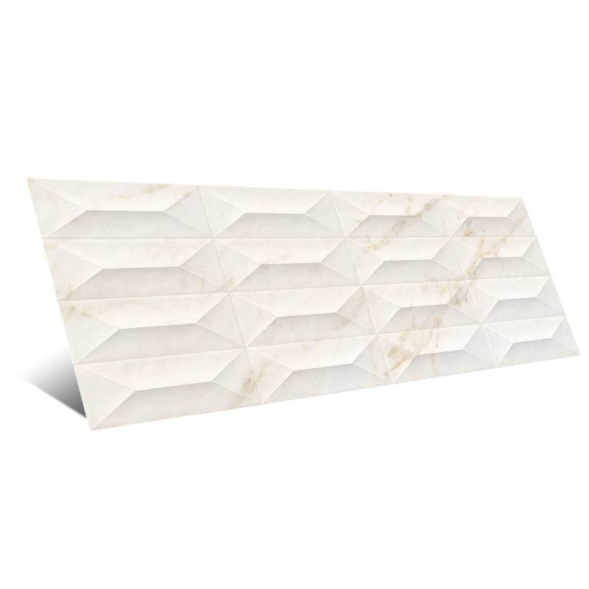 Marbleplay Ivory Struttura Gem 3D 30x90 (Caja 1.35m2)