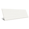 Satinato Bloco Struttura 3D 3D de Satinato Branco Puro 30x90 cm (Caixa 1,40 m2)