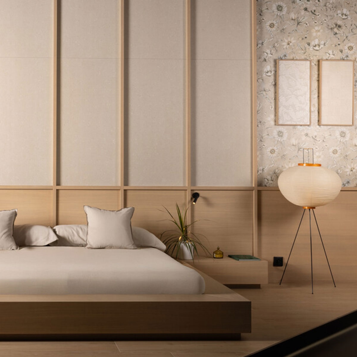 Interior con revestimiento Kenzo Ivory 60x120