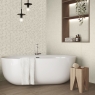 Salle de bain avec revêtement Kenzo Seed Ivory 60x120