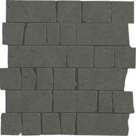 Mosaïque de Spaccatella Anthracite Lune 30x30 (Boîte 0,36 m2)