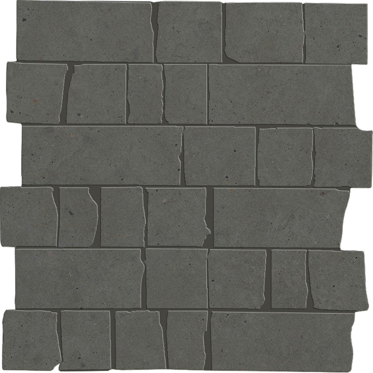 Lune Anthracite Spaccatella Mosaïque 30x30 (Boîte 0.36m2)