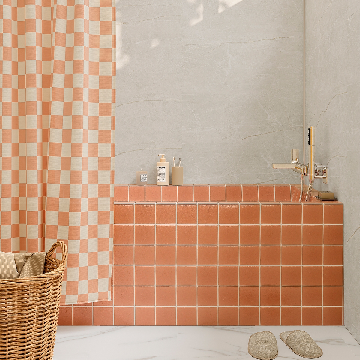 Environnement avec FastPanel Breeze Beige 280x60 (Boîte 6.72m2)