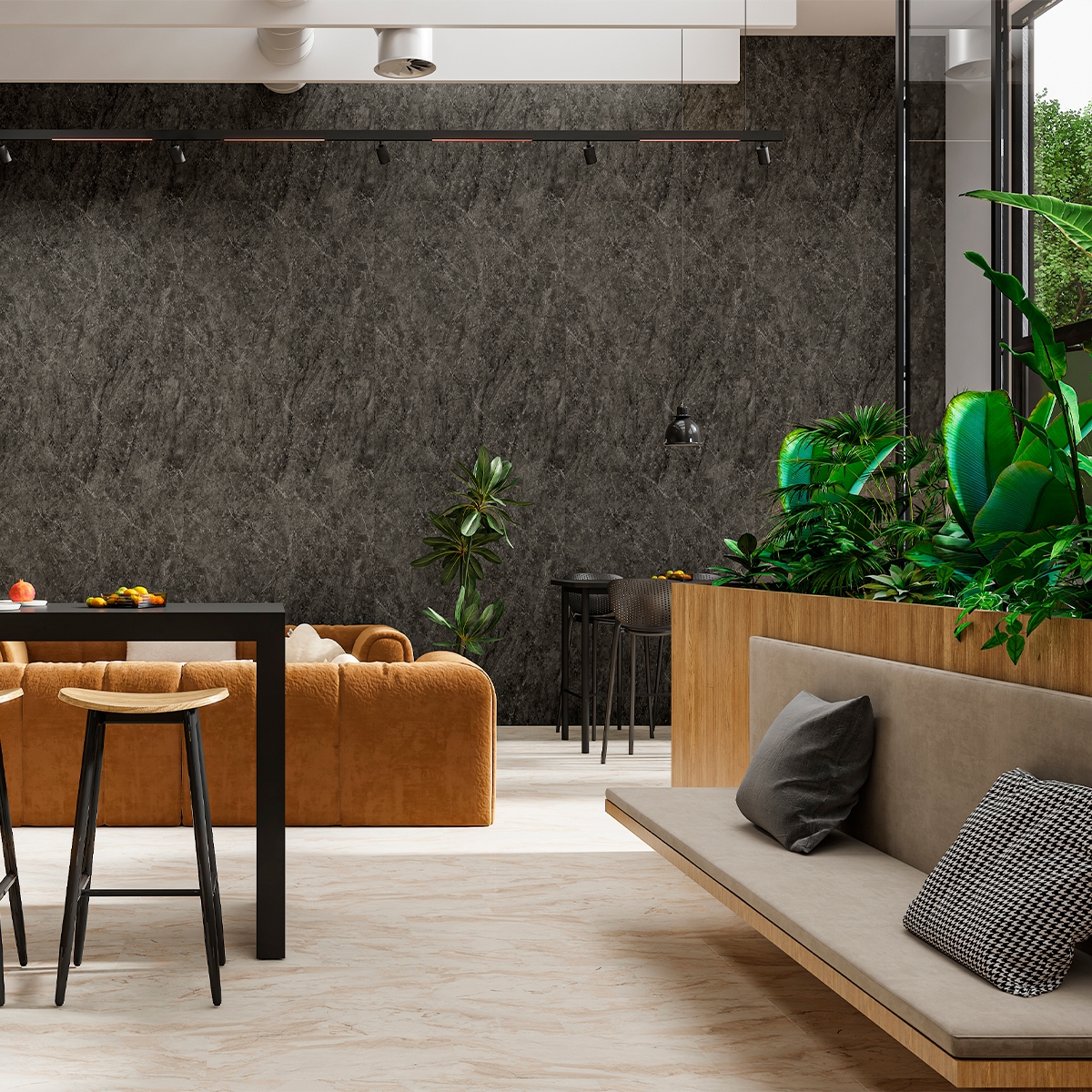 Environnement avec FastPanel Lightning Grey 280x60 (Boîte 6.72m2)