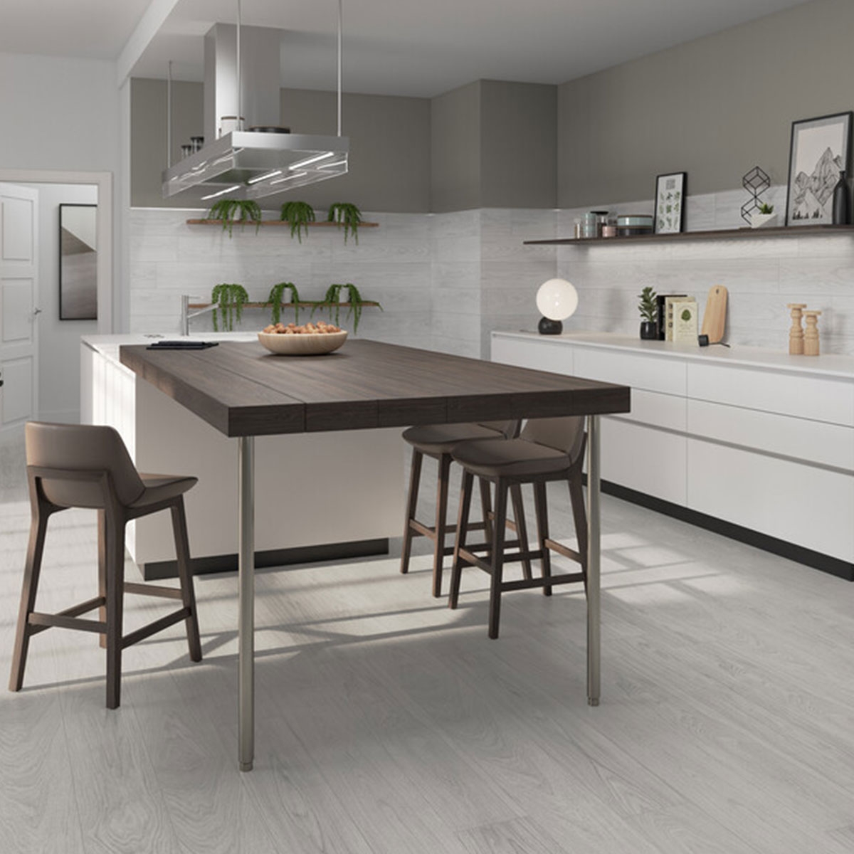 Interior with Nomad Grey flooring 20x120