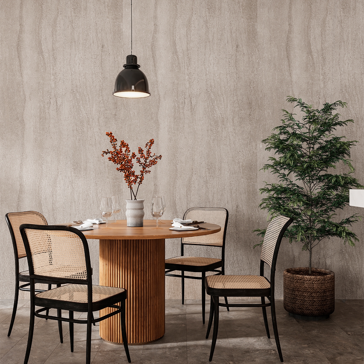 Fini avec FastPanel Vibrant Travertine 280x60 (Boîte 6.72m2)