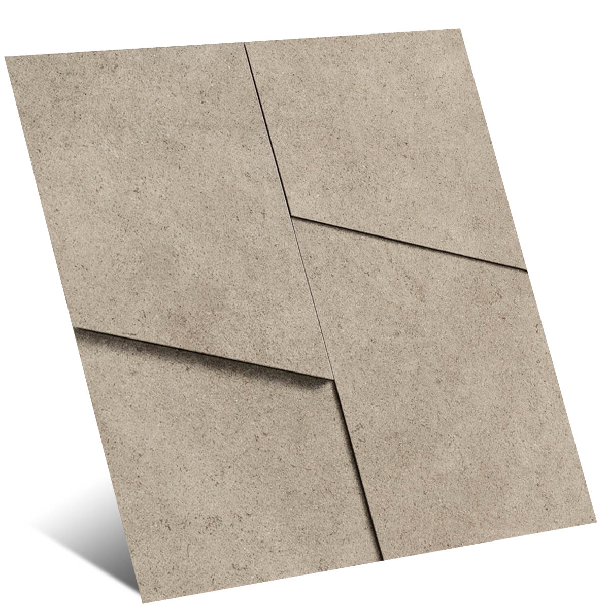 Mosaico 3D Terratech Cannella 28.5x28.5 (Caja 0.32m2)