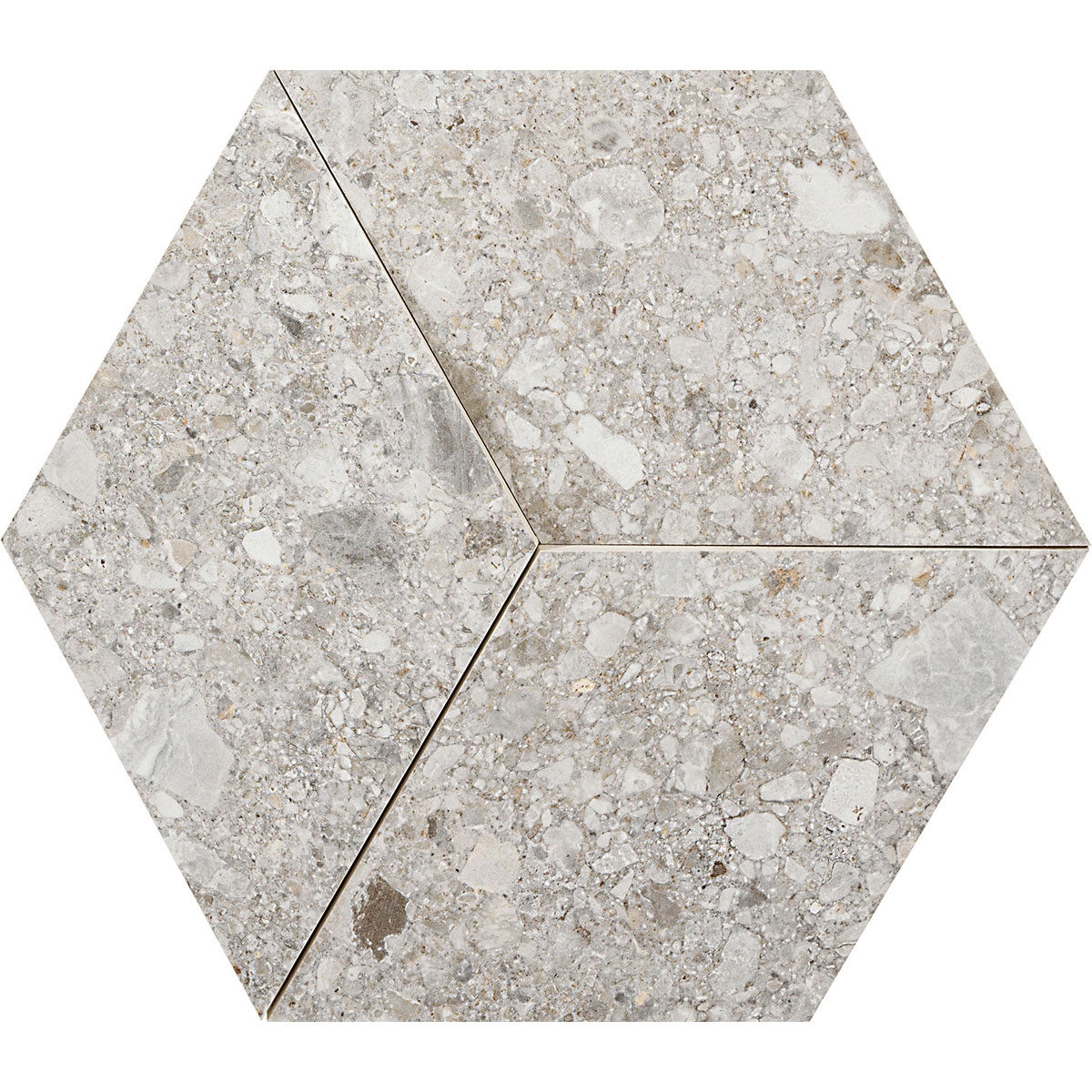 Mosaïque 3D Mystone Ceppo Di Gre Grey 29x33,5 (Boîte 0,21 m2)