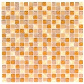 Mosaico de cristal Honey Spa 30,1x30,1