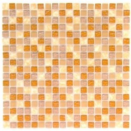 Mosaïque de verre Honey Spa 30.1x30.1