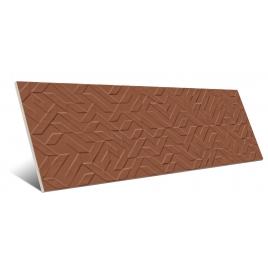 Racconti Terracotta Struttura Segmenti 3D 30x90 cm (Box 1,35 m²)