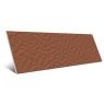 Racconti Terracotta Struttura Segmenti 3D 30x90 cm (Caixa 1,35 m2)