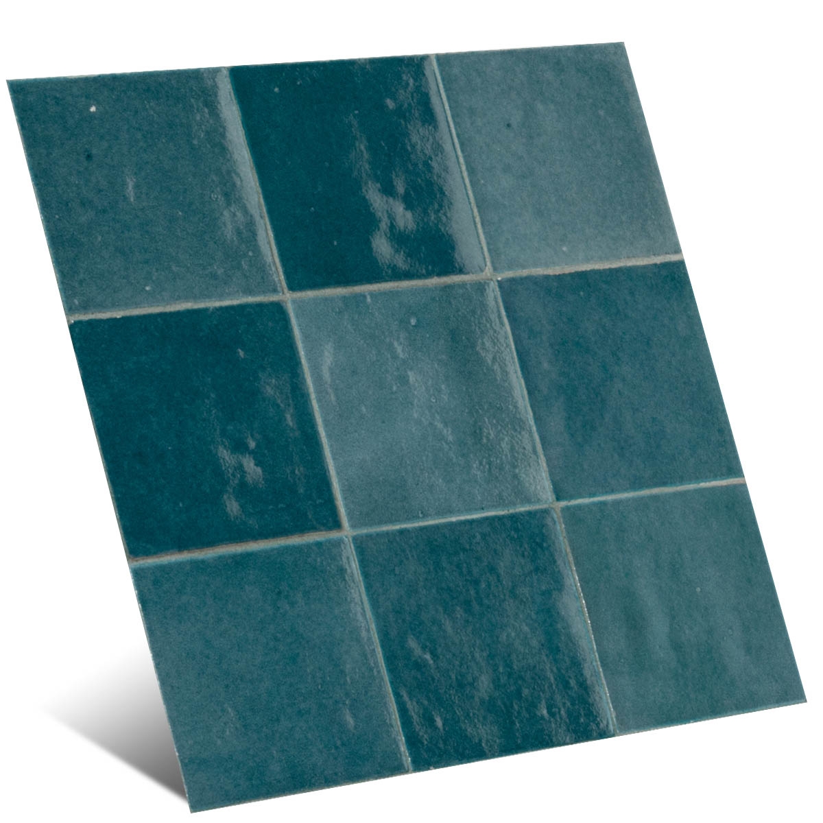 Zellige Petrolio 10x10 (Caja 0.54m2)