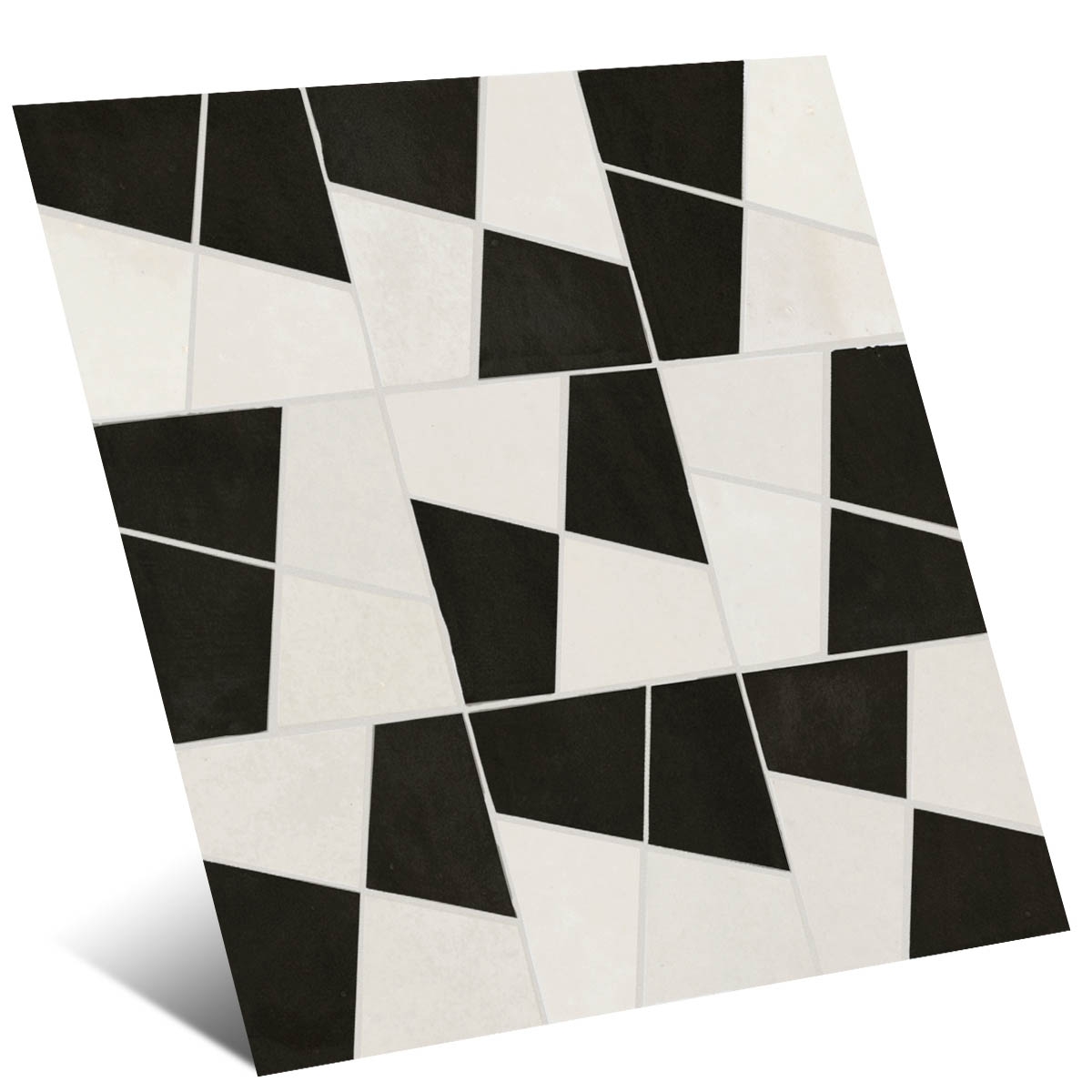 Mosaico Zellige Gesso/Carbone 30x30 (Caixa 0,36m2)