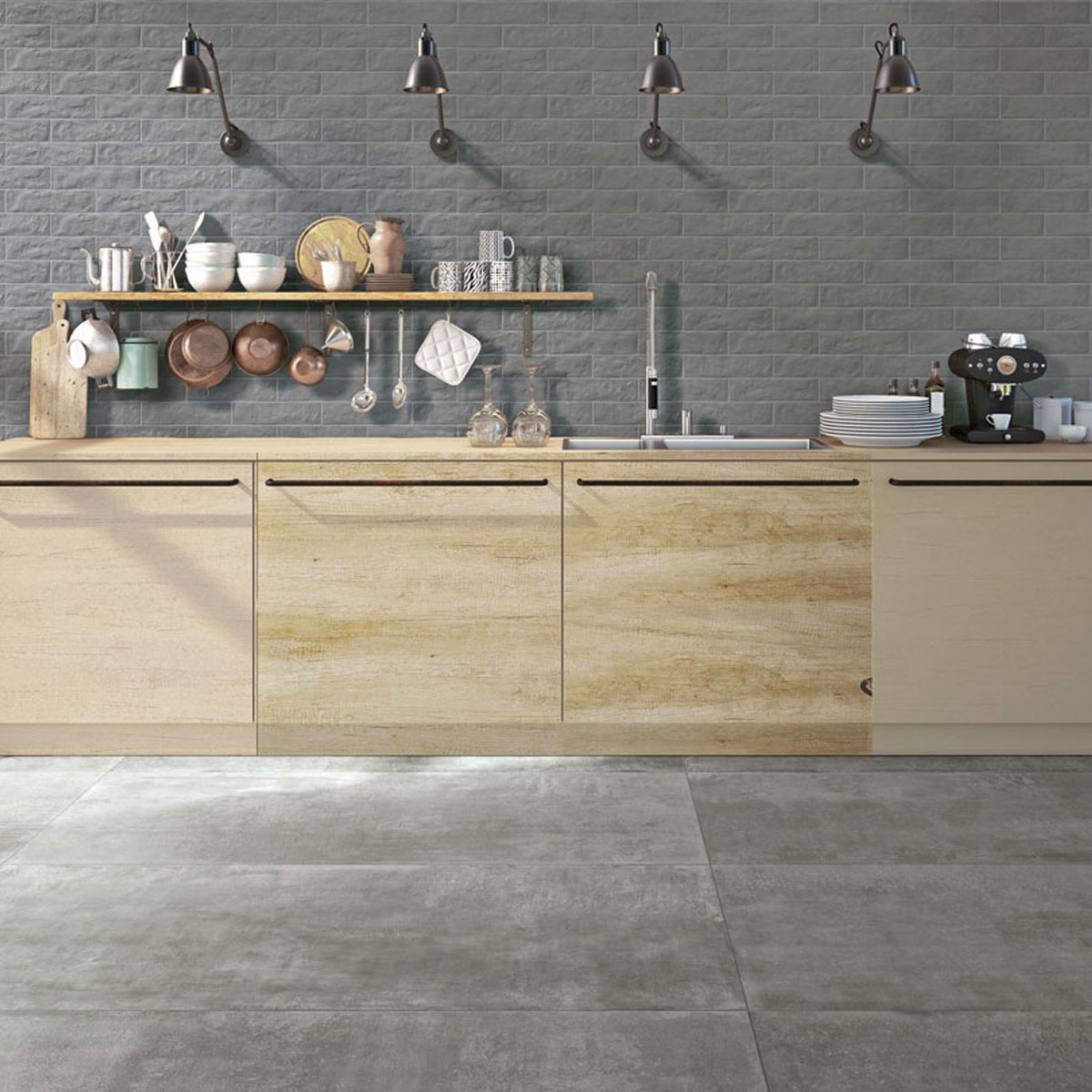 Ciment bricco 7x28 (Boîte 0,98 m2)