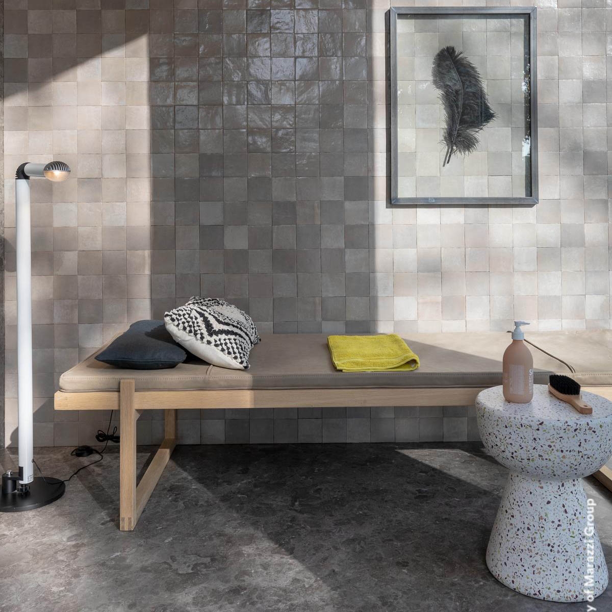 Interior con Revestimiento Zellige Argilla 10x10