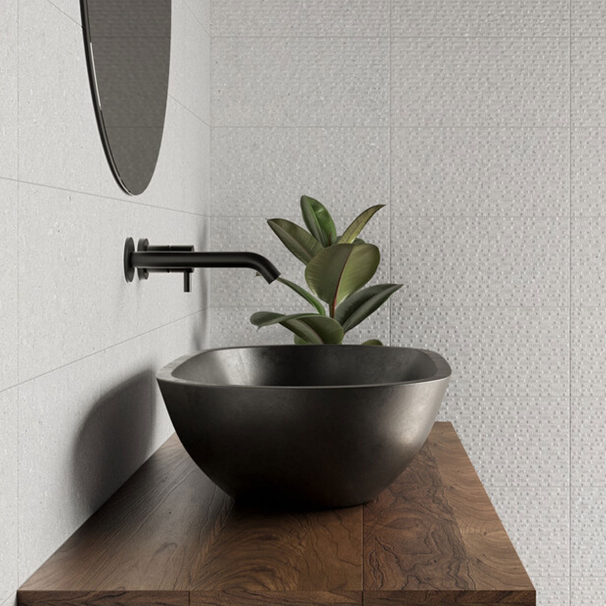 Baño con revestimiento Avenza Light 25x50