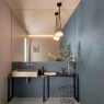 Baño con revestimiento Chalk Avio 25x76