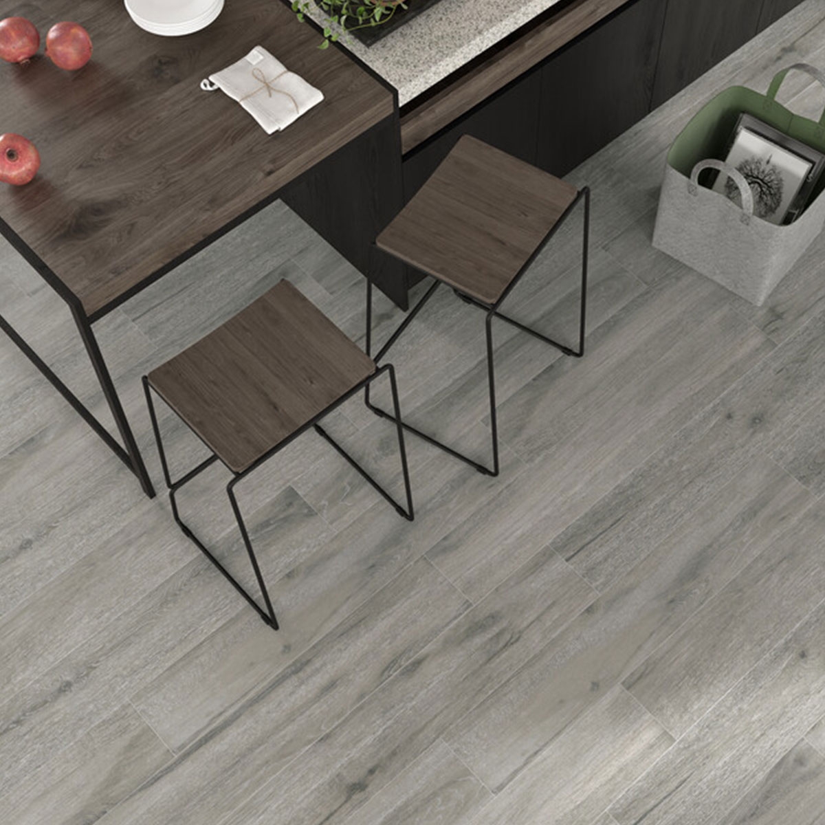 Pavimento imitación madera Balok Ceniza 20x120