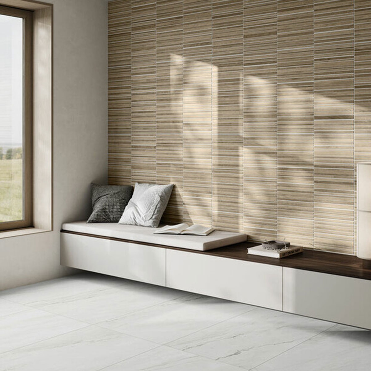 Innenraum mit Bari Rods 60x120-Beschichtung