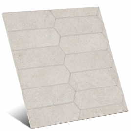 Mystone Kashmir Mosaico Bianco 29x29 (Boîte 4 pièces)