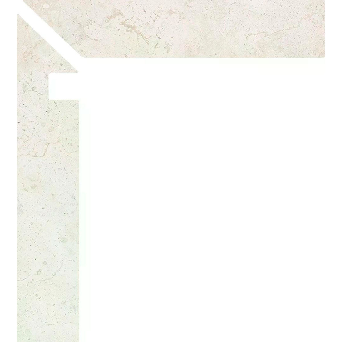 Zanquin Izquierdo Baltimore 5053 White 7,8x50 (Caja 8 piezas)