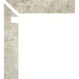 Zanquin Izquierdo Baltimore 5053 Grey 7,8x50 (Caja 8 piezas)