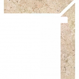 Zaquin Droite Baltimore 5053 Caramel 7.8x50 (Boîte 8 pièces)