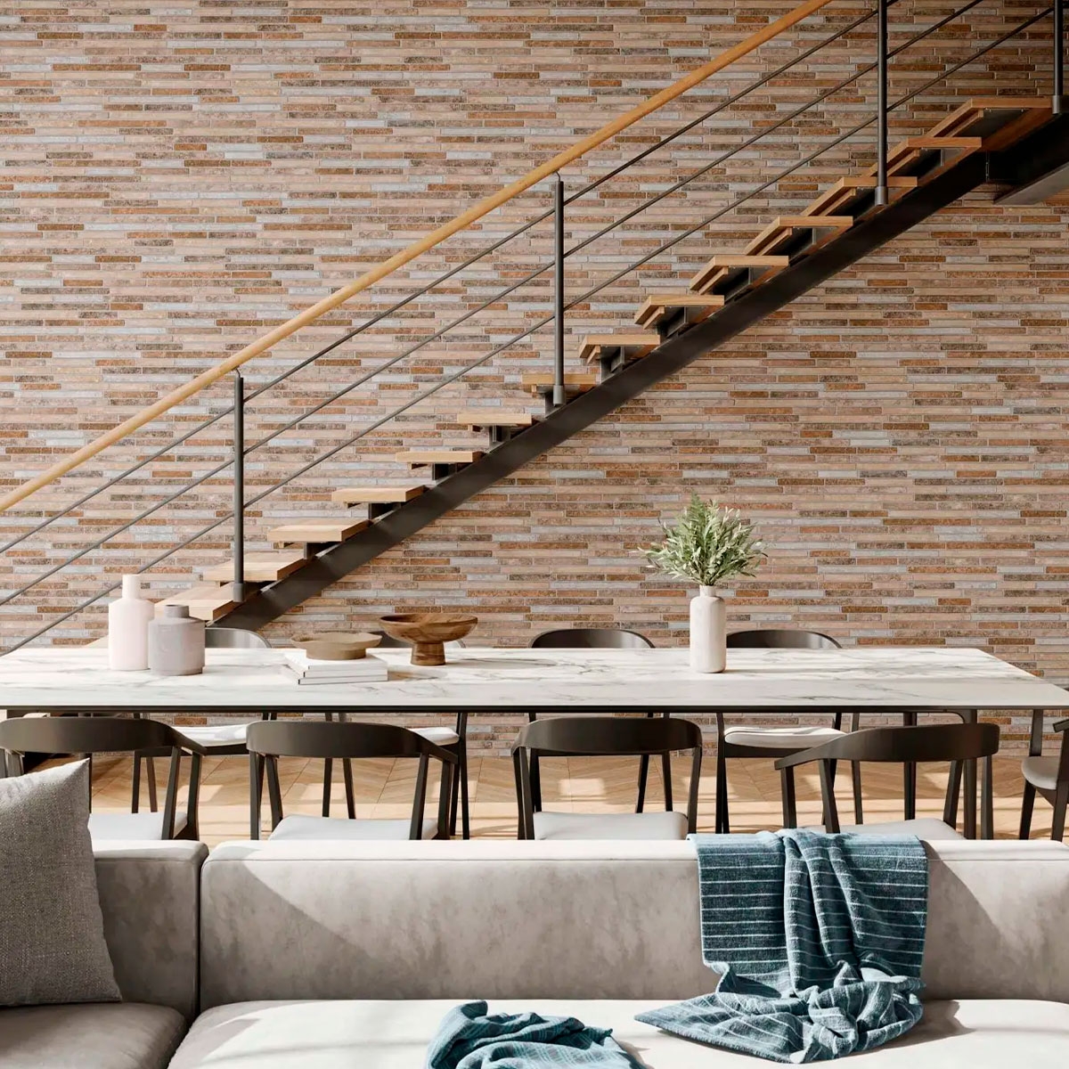 Interior with Amsterdam Old cladding 15x45 (Box 1.08m2)