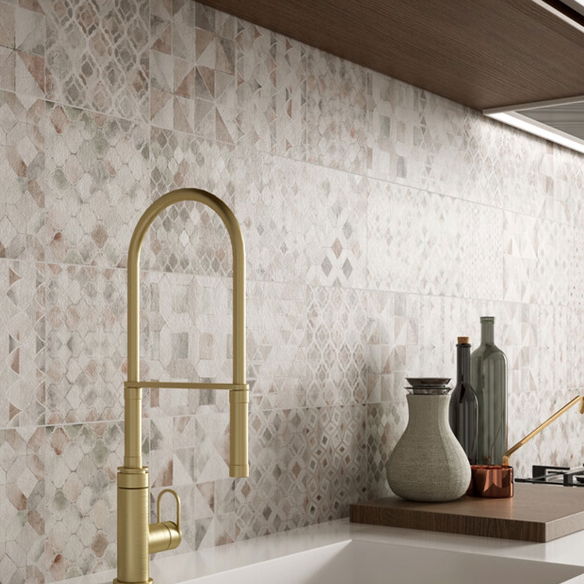 Caen Ancien 20x60 Stein-Imitationsboden