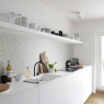 Cuisine avec revêtement mosaïque Appeal White 20x50
